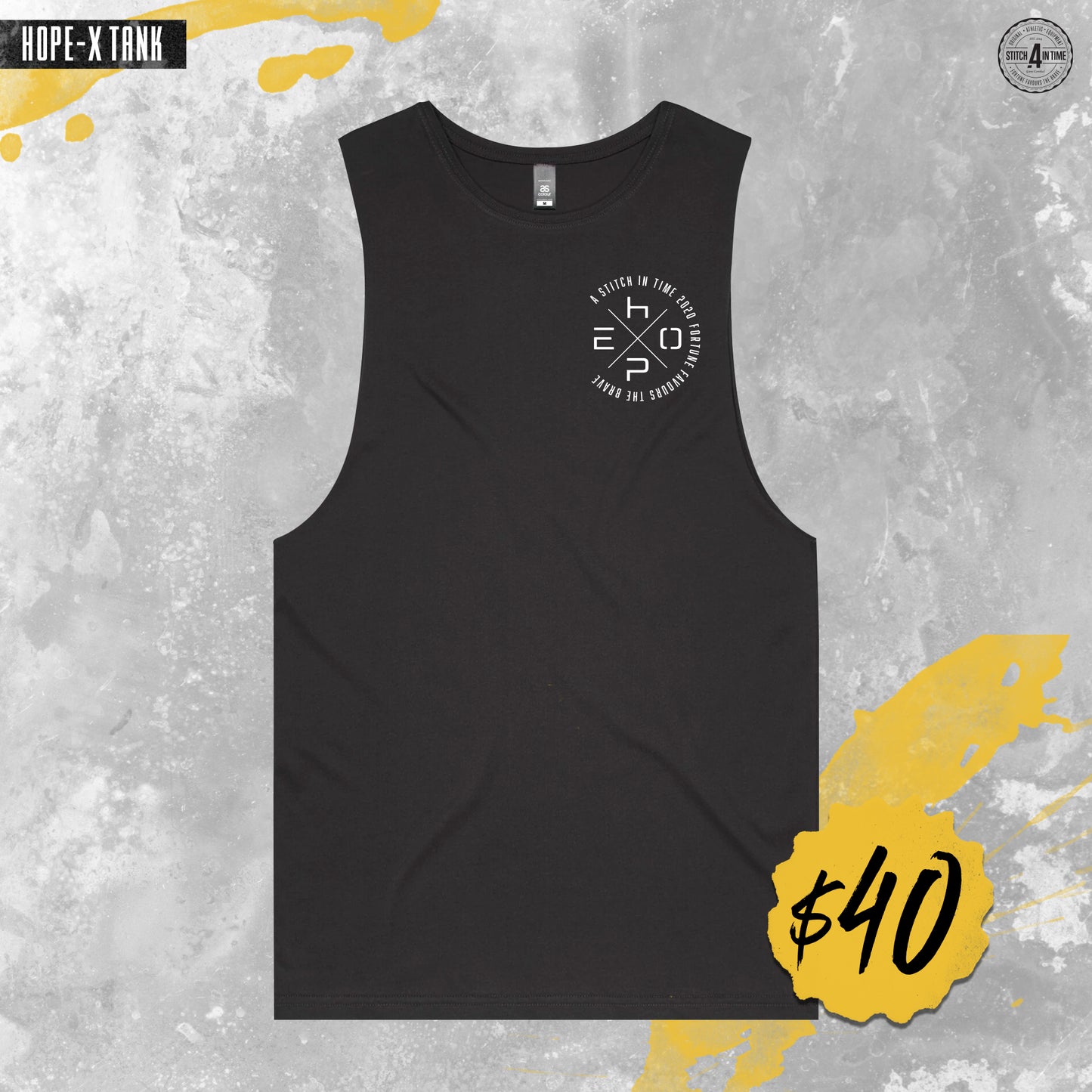 HOPE Barnard Tank  (Black)