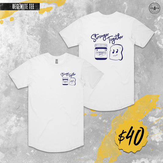 Vegemite Stronger Together State Tee (White)